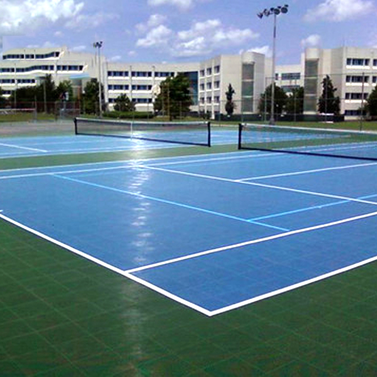 Pp Plastic Waterproof Interlocking Portable Tennis Volleyball Basketball Badminton Court Flooring Plastic Sports Floor Tiles 