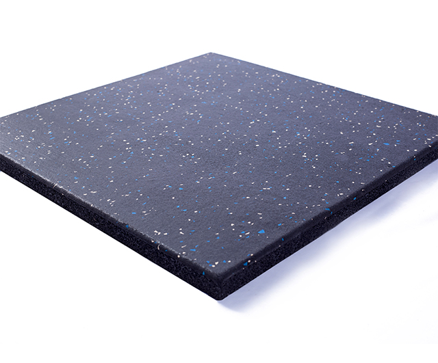 Rubber Flooring Tiles for Gym Fitness Protective Flooring Recycle Rubber Mats 