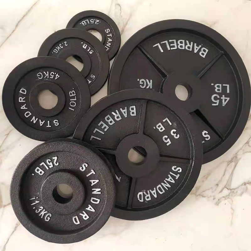  Commercial Grade Weight Plate Cast Iron Weight Lifting Plate